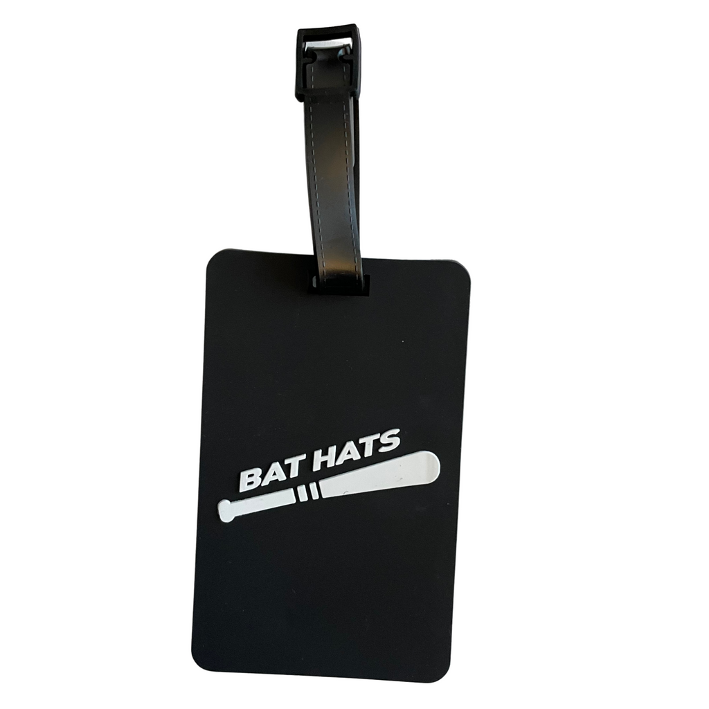 Bat Hats baseball or softball bag tag 